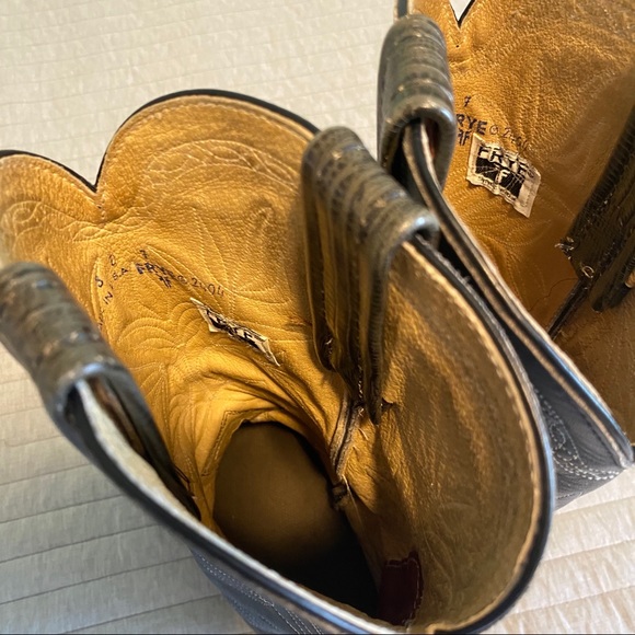 Frye Leather Cowboy Boots - Picture 8 of 9